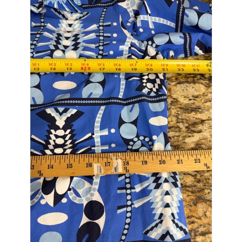 Jude Connally Sutton Stretch Shirt Dress Belted Midi Cotton Stretch Size L NWT - Picture 8 of 9
